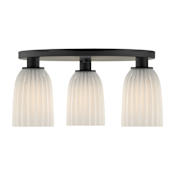 Savoy House Baldwin 3 Light 18" Wide Semi-Flush Ceiling Fixture Matte Black