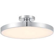 Savoy House Thayer 20" Wide LED Semi-Flush Ceiling Fixture Chrome