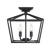 Savoy House Townsend 4 Light 13" Wide Semi-Flush Ceiling Fixture Classic Bronze