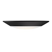 Savoy House 8" Wide LED Flush Mount Bowl Ceiling Fixture Black