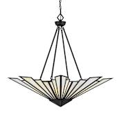 Savoy House Rivage 4 Light 36" Wide Pendant Matte Black