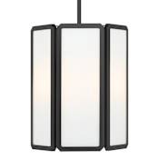 Savoy House Leeds 3 Light 12" Wide Pendant Matte Black