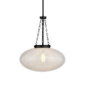 Savoy House Willow 17" Wide Pendant Matte Black