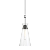 Savoy House Lakewood 8" Wide Mini Pendant Matte Black