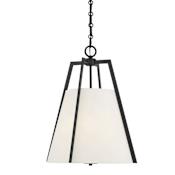 Savoy House Mansfield 3 Light 18" Wide Pendant Matte Black