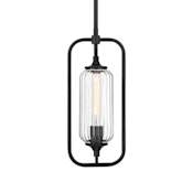 Savoy House Holton 7" Wide Mini Pendant Matte Black