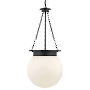 Savoy House Manor 3 Light 14" Wide Pendant Matte Black