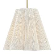 Savoy House Rosa 4 Light 19" Wide Pendant Noble Brass
