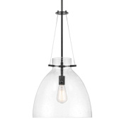 Savoy House Foster 14" Wide Pendant Matte Black