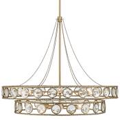 Savoy House Cologne 12 Light 38" Wide Pendant Opulent Gold