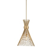 Savoy House Longfellow 16" Wide Pendant Burnished Brass