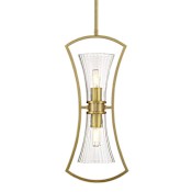 Savoy House Bennington 2 Light 9" Wide Multi Light Pendant Warm Brass
