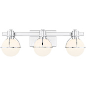 Savoy House Pierce 3 Light 24" Wide Vanity Light Chrome