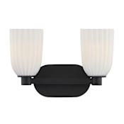 Savoy House Baldwin 2 Light 14" Wide Vanity Light Matte Black