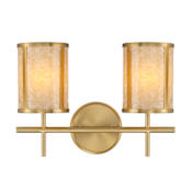 Savoy House Camden 2 Light 15" Wide Vanity Light Warm Brass