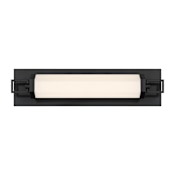Savoy House Parker 18" Wide LED Bath Bar Black Lustre