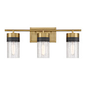 Savoy House Brickell 3 Light 22" Wide Vanity Light Warm Brass