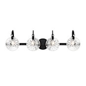 Savoy House Addison 4 Light 32" Wide Vanity Light Matte Black