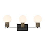 Savoy House Jarrell 3 Light 24" Wide Vanity Light Matte Black