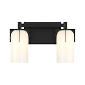 Savoy House Caldwell 2 Light 15" Wide Vanity Light Matte Black