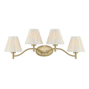 Savoy House Rosa 4 Light 34" Wide Vanity Light Noble Brass