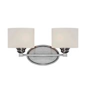 Savoy House Kane 2 Light Bathroom Vanity Light Satin Nickel