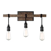 Savoy House Burgess 3 Light 20" Wide Bathroom Vanity Light Durango