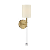 Savoy House Fremont Single Light Wall Sconce Warm Brass