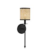Savoy House Jaylar 20" Tall Wall Sconce Matte Black