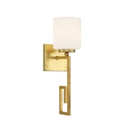Savoy House Quatrain 17" Tall Wall Sconce True Gold