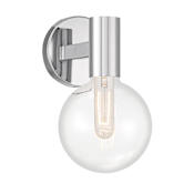Savoy House Wright 10" Tall Wall Sconce Chrome