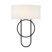 Savoy House Tempe 2 Light 17" Tall Wall Sconce Matte Black
