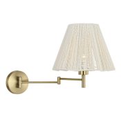 Savoy House Rosa 15" Tall Wall Sconce Noble Brass