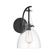 Savoy House Foster 14" Tall Wall Sconce Matte Black