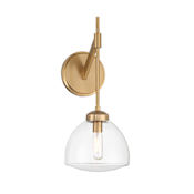 Savoy House Corbin 15" Tall Wall Sconce Warm Brass