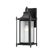 Savoy House Dunnmore 1 Light 16" Tall Outdoor Wall Sconce Black