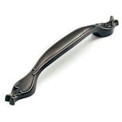 Schaub and Company French Farm 8" Center to Center Traditional Farmhouse Handle Cabinet Pull Ancient Bronze