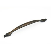 Schaub and Company French Farm 12" Center to Center Traditional Farmhouse Large Cabinet Handle / Drawer Pull Ancient Bronze
