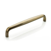 Schaub and Company Traditional 10" Center to Center Solid Brass Large Luxury Cabinet Handle / Drawer Pull Antique Brass