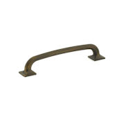 Schaub and Company Northport 6" Center to Center Contemporary Nautical Style Cabinet Handle / Drawer Pull Ancient Bronze