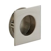 Schaub and Company Urbano 2-1/4" Center to Center Urban Modern Recessed Flush Cabinet Pull / Drawer Pull - Made in Brazil Brushed Nickel