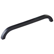 Schaub and Company Turno 8" Center to Center Solid Bronze Luxury Modern Rustic Arch Cabinet Handle / Drawer Pull - Made in Italy Black Bronze