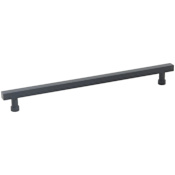 Schaub and Company NOHO 10 Inch Center to Center Square Bar Cabinet Pull Matte Black