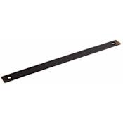 Schaub and Company Vinci 10" Center to Center Luxury Solid Bronze Rectangular Cabinet Pull Handle Backplate Antique Bronze