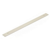 Schaub and Company Pub House Rectangular 12" Center to Center 13-1/2" Solid Brass Luxury Cabinet Pull Backplate Brushed Nickel