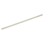 Schaub and Company Pub House Rectangular 24" Center to Center Solid Brass Cabinet Pull Backplate Brushed Nickel