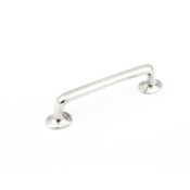 Schaub and Company Artifex 4" Center to Center Rustic Britannium Pewter Cabinet Handle / Drawer Pull Natural