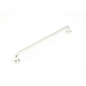 Schaub and Company Artifex Rustic 12" Center to Center Large Britannium Pewter Cabinet Handle / Appliance Pull Natural