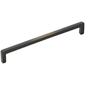 Schaub and Company Vinci 10" Center to Center Rustic Cast Bronze Large Cabinet Handle / Drawer Pull - Made in Italy Antique Bronze