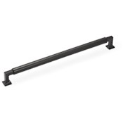 Schaub and Company Haniburton 15" Center to Center Concealed Screw Handle Solid Brass Appliance Pull Matte Black
